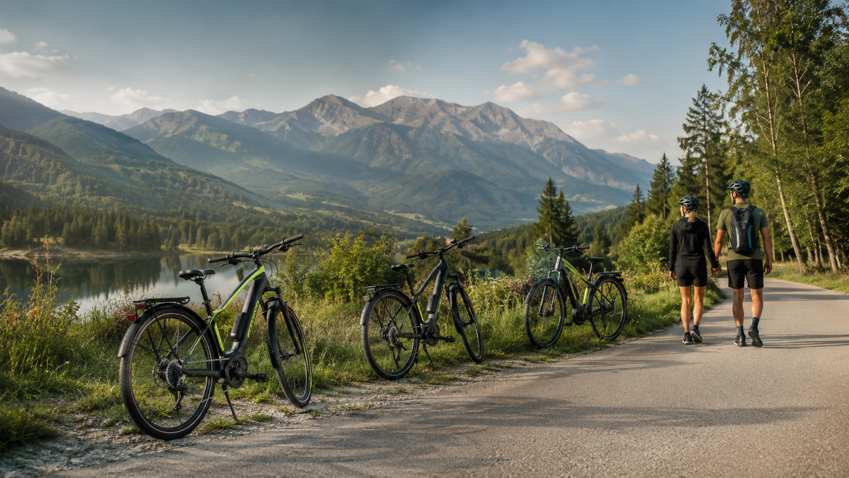 Sklep Trippi Rent z elektrycznymi rowerami